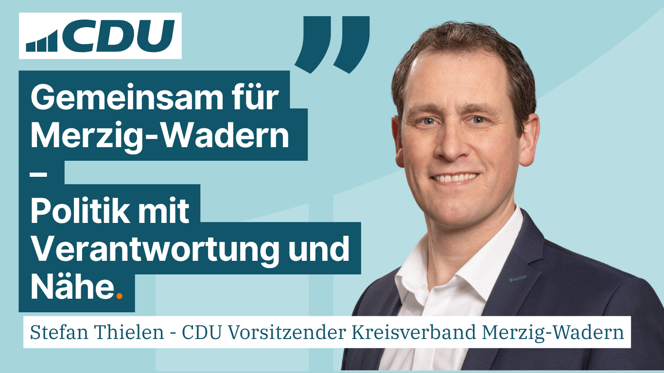 Begrüßung CDU Kreisseite Merzig-Wadern