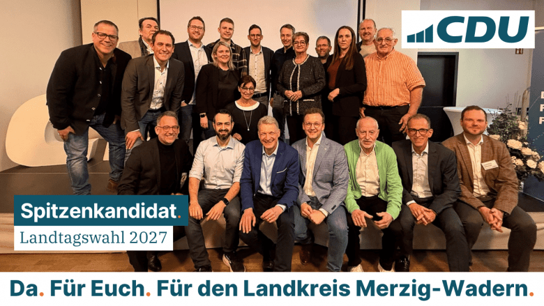 CDU Saar Stephan Toscani Spitzenkandidat für die Landtagswahl 2027