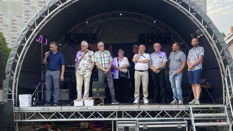  Auftakt 40-jährigen Dorffest Düppenweiler