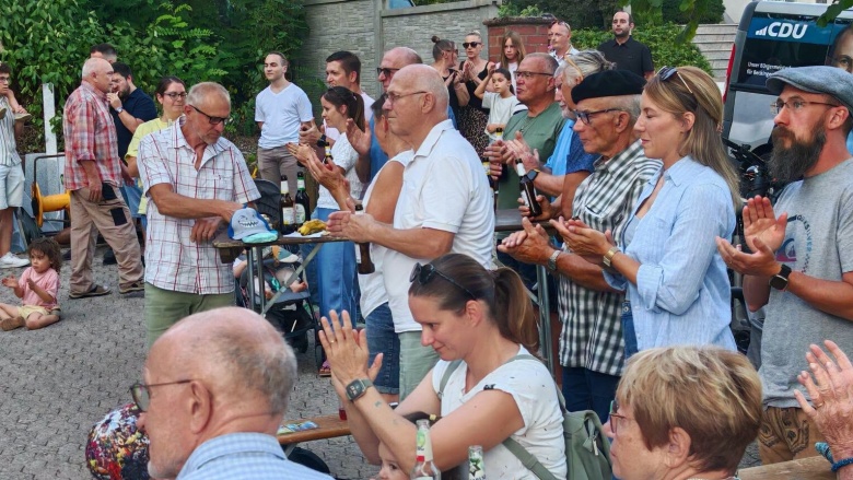 Quartiersgrillen mit Nicolas Adam in Beckingen
