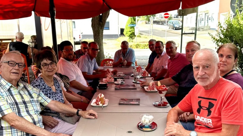 Toscani mit Nicolas Adam auf Tour durch die Gemeinde Beckingen