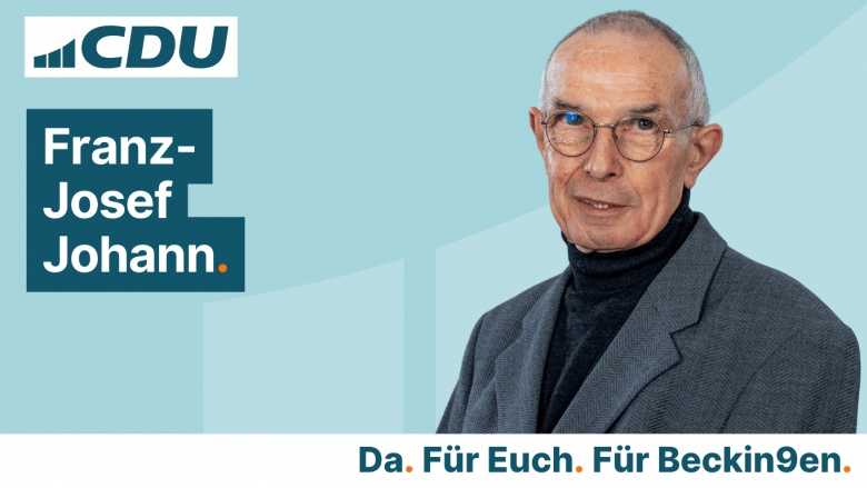 CDU Gemeindeverband Beckingen Franz-Josef Johann