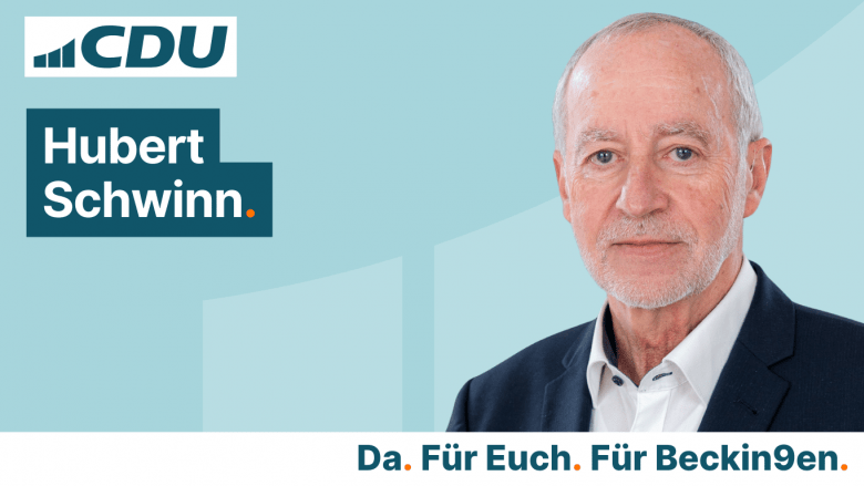 CDU Gemeindeverband Beckingen Hubert Schwinn
