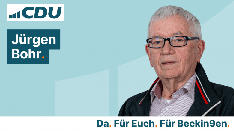CDU Gemeindeverband Beckingen Jürgen Bohr