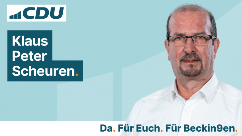 CDU Gemeindeverband Beckingen Klaus Peter Scheuren