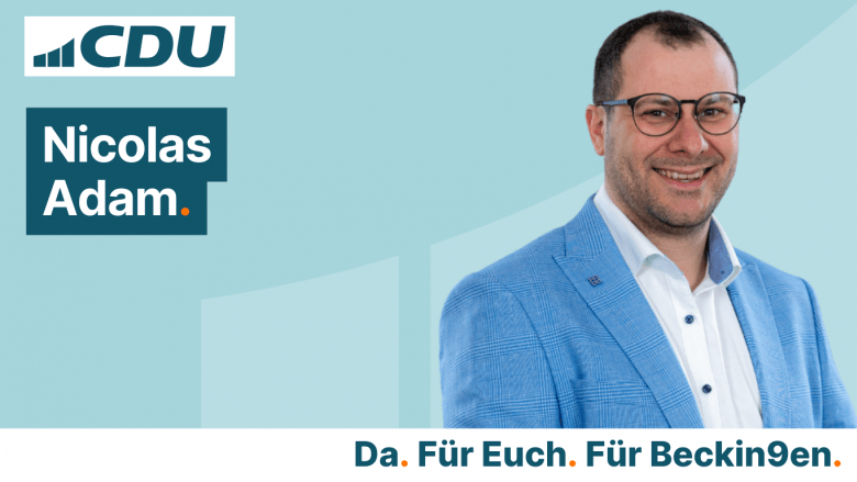 Nicolas Adam CDU Gemeindeverband Beckingen