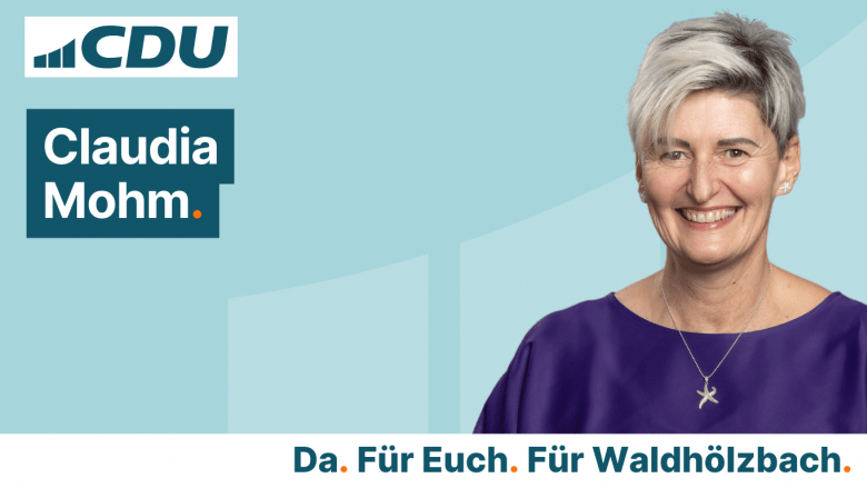 CDU Ortsverband Waldhölzbach Hansjörg Gorges Claudia Mohm