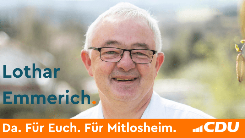 Lothar Emmerich CDU Ortsverband Mitlosheim