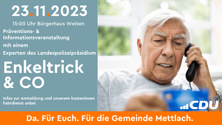 Prävention-Informationsveranstaltung Enkeltrick Mettlach Enketrick_Mettlach