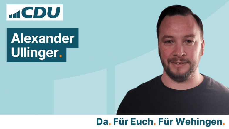 CDU Ortsverband Wehingen Alexander Ullinger
