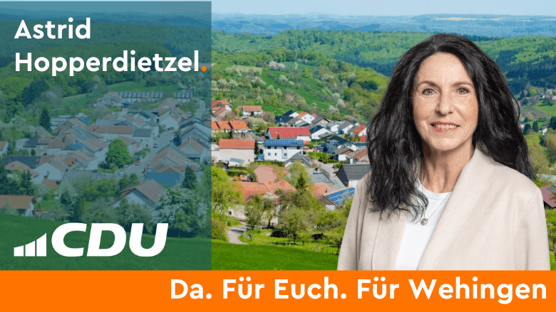 Astrid Hopperdietzel CDU Gemeindeverband Mettlach CDU Ortsverband Wehingen
