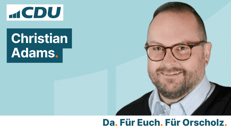 Christian Adams CDU Tünsdorf