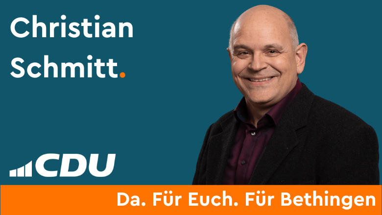 Christian Schmitt CDU Gemeindeverband Mettlach CDU Ortsverband Bethingen