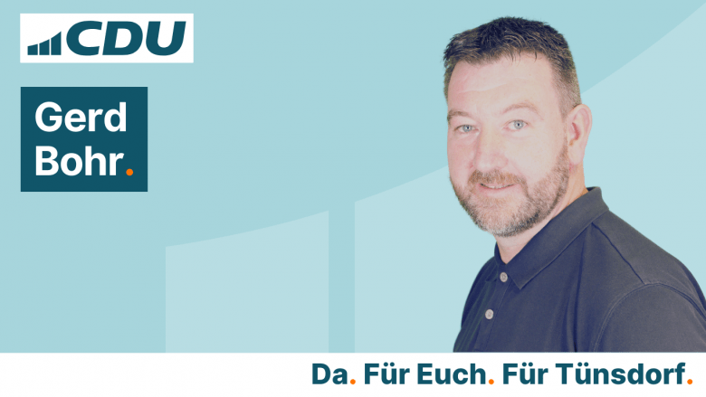 Gerd Bohr CDU Tünsdorf