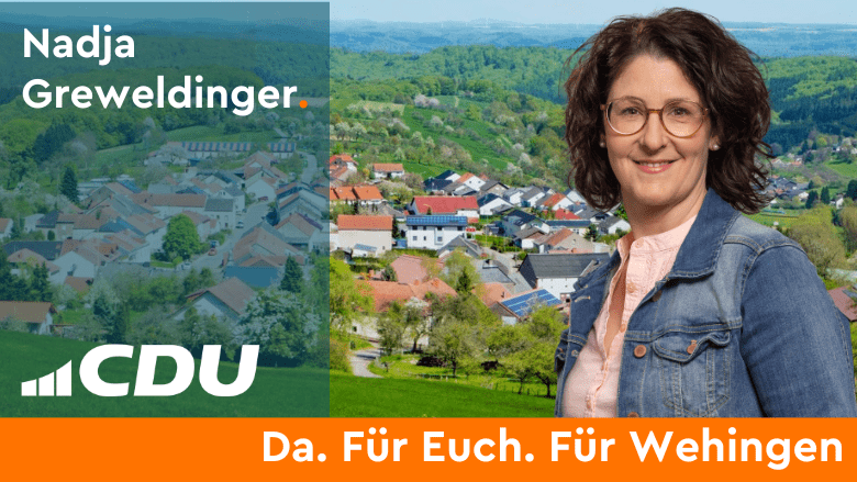 Nadja Greweldinger CDU Gemeindeverband Mettlach CDU Ortsverband Wehingen