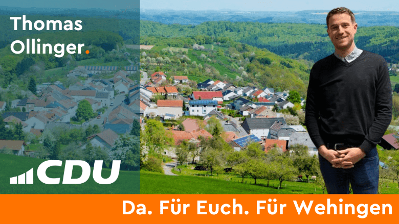 Thomas Ollinger CDU Gemeindeverband Mettlach CDU Ortsverband Wehingen