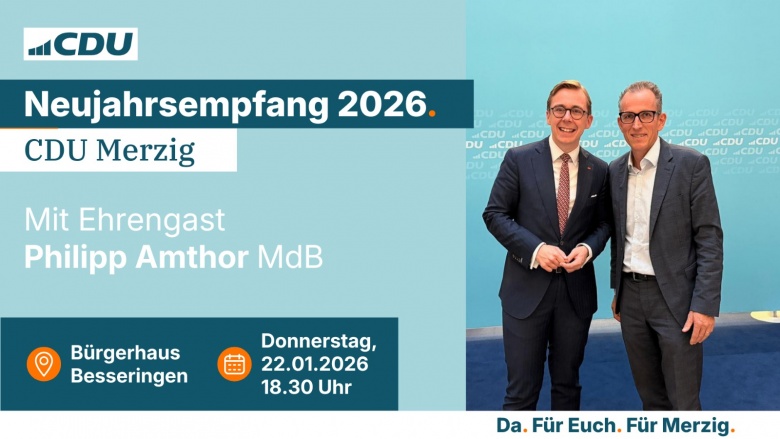 Neujahrsempfang CDU Stadtverband Merzig 2026