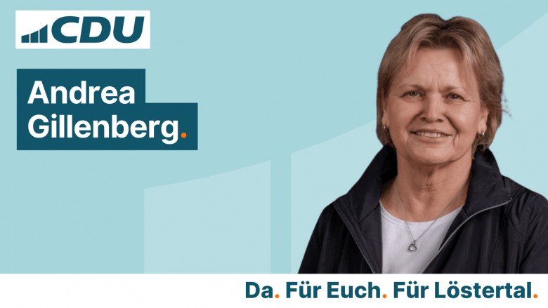 Andrea Gillenberg CDU Ortsverband Löstertal