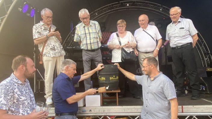  Auftakt 40-jährigen Dorffest Düppenweiler