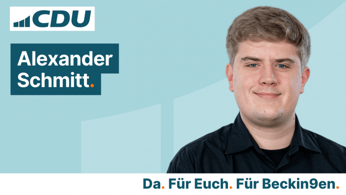 CDU Gemeindeverband Beckingen Alexander Schmitt