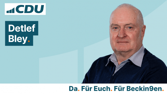 CDU Gemeindeverband Beckingen Detlef Bley