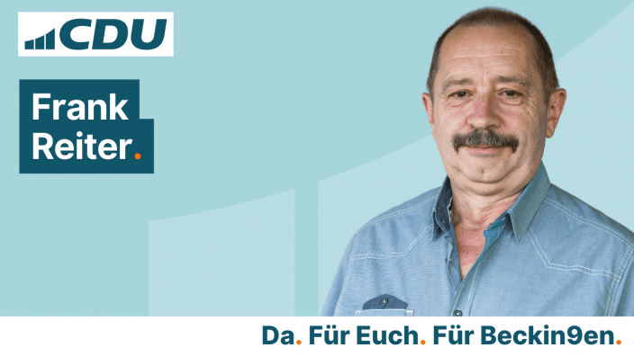 CDU Gemeindeverband Beckingen Frank Reiter