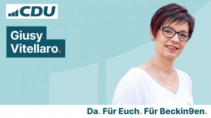 CDU Gemeindeverband Beckingen Giusy Vitellaro