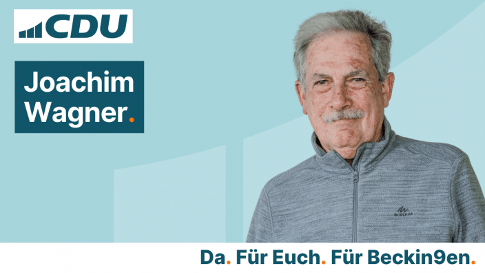 CDU Gemeindeverband Beckingen Joachim Wagner