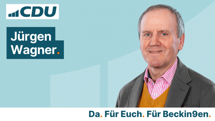 CDU Gemeindeverband Beckingen Jürgen Wagner