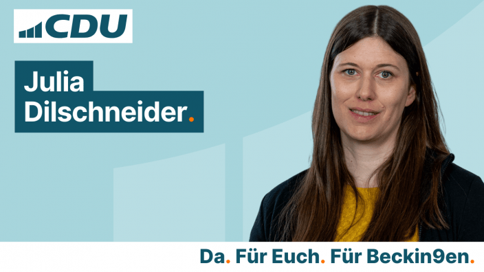 CDU Gemeindeverband Beckingen Julia Dilschneider
