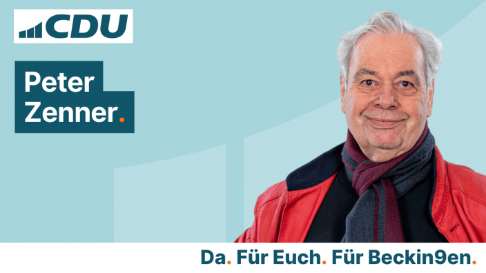 CDU Gemeindeverband Beckingen Peter Zenner