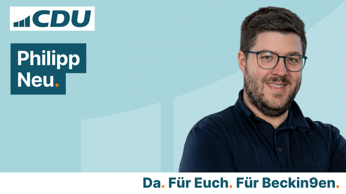 CDU Gemeindeverband Beckingen Philipp Neu
