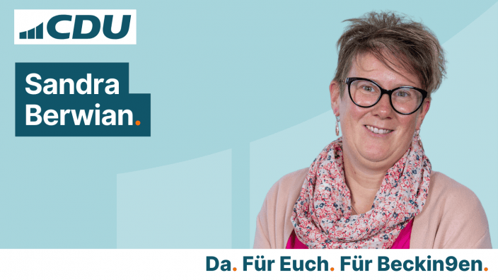 CDU Gemeindeverband Beckingen Sandra Berwian