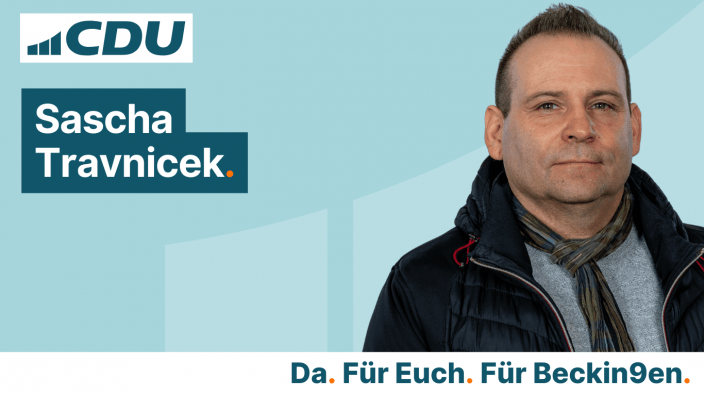 CDU Gemeindeverband Beckingen Sascha Travnicek