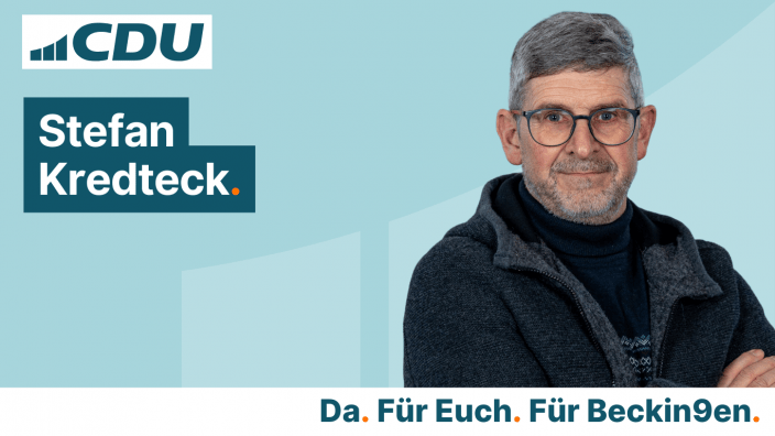 CDU Gemeindeverband Beckingen Stefan Kredteck