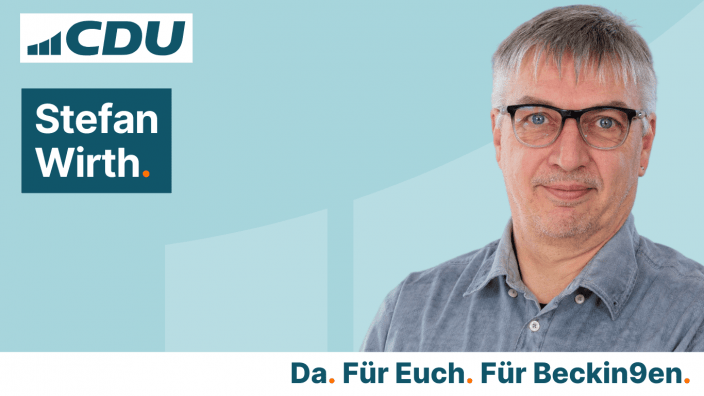 CDU Gemeindeverband Beckingen Stefan Wirth