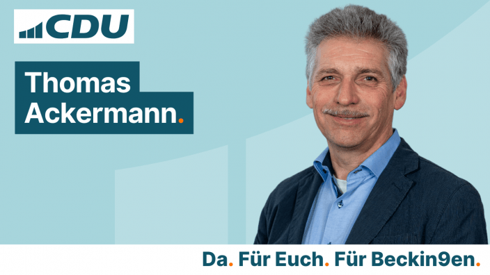 CDU Gemeindeverband Beckingen Peter Zenner