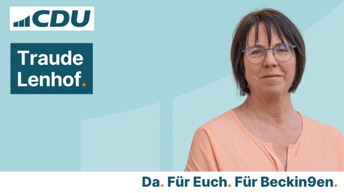CDU Gemeindeverband Beckingen Traude Lenhof