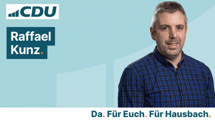 CDU Ortsverband Hausbach Raffael Kunz