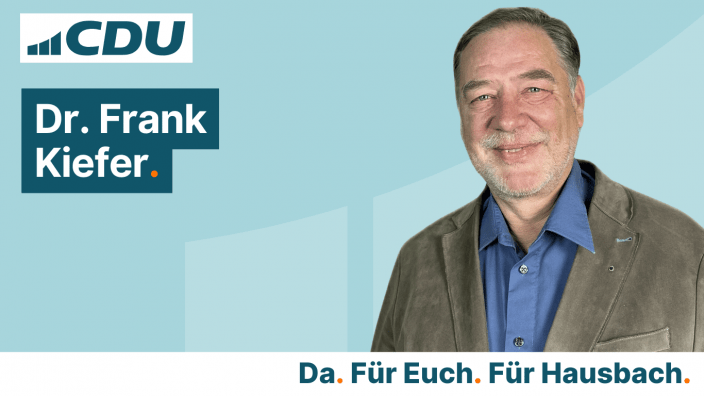 CDU Ortsverband Hausbach Dr. Frank Kiefer