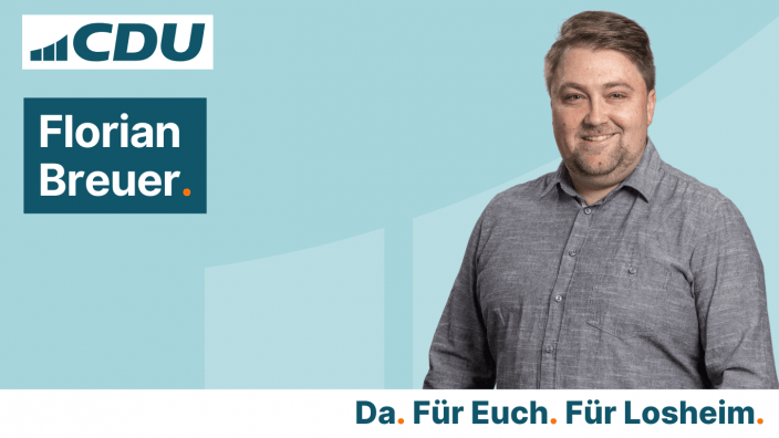 CDU Ortsverband Losheim Florian Breuer