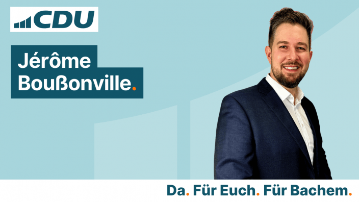 CDU Ortsverband Bachem Jérôme Boußonville