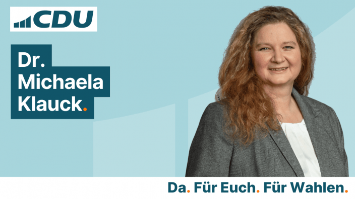 Dr. Michaela Klauck CDU Wahlen