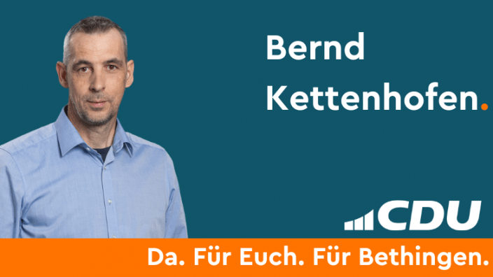 Bernd Kettenhofen CDU Gemeindeverband Mettlach CDU Ortsverband Bethingen