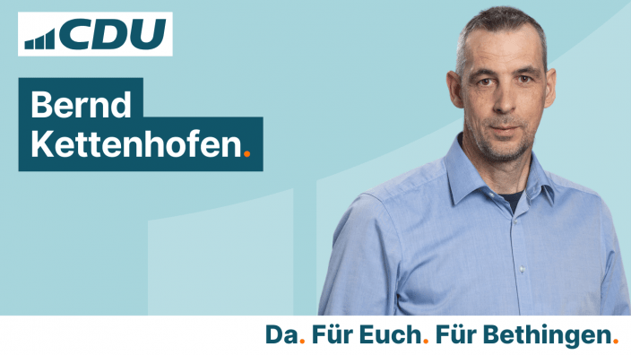 CDU Ortsverband Bethingen Bernd Kettenhofen