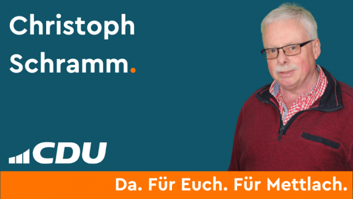Christoph Schramm CDU Gemeindeverband Mettlach Ortsverband Mettlach