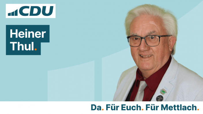 Heiner Thul CDU Mettlach
