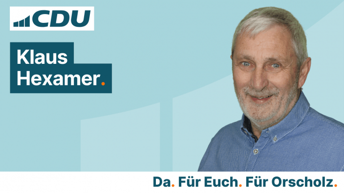 CDU Ortsverband Orscholz Klaus Hexamer