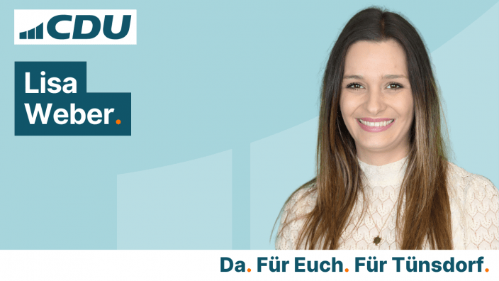 Lisa Weber CDU Tünsdorf