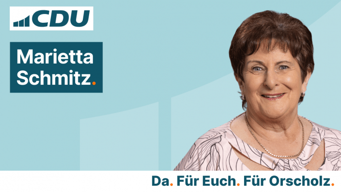 CDU Ortsverband Orscholz Marietta Schmitz